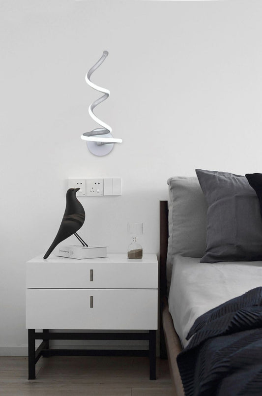 APPLIQUE DA PARETE STILE MODERNO VORTICE E24