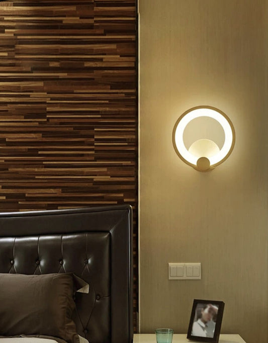 APPLIQUE DA PARETE STILE MODERNO SOLE E27