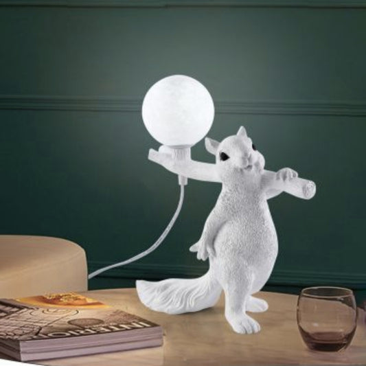 LAMPADA DA TAVOLO MODERNA MODELLO SCOIATTOLO D06