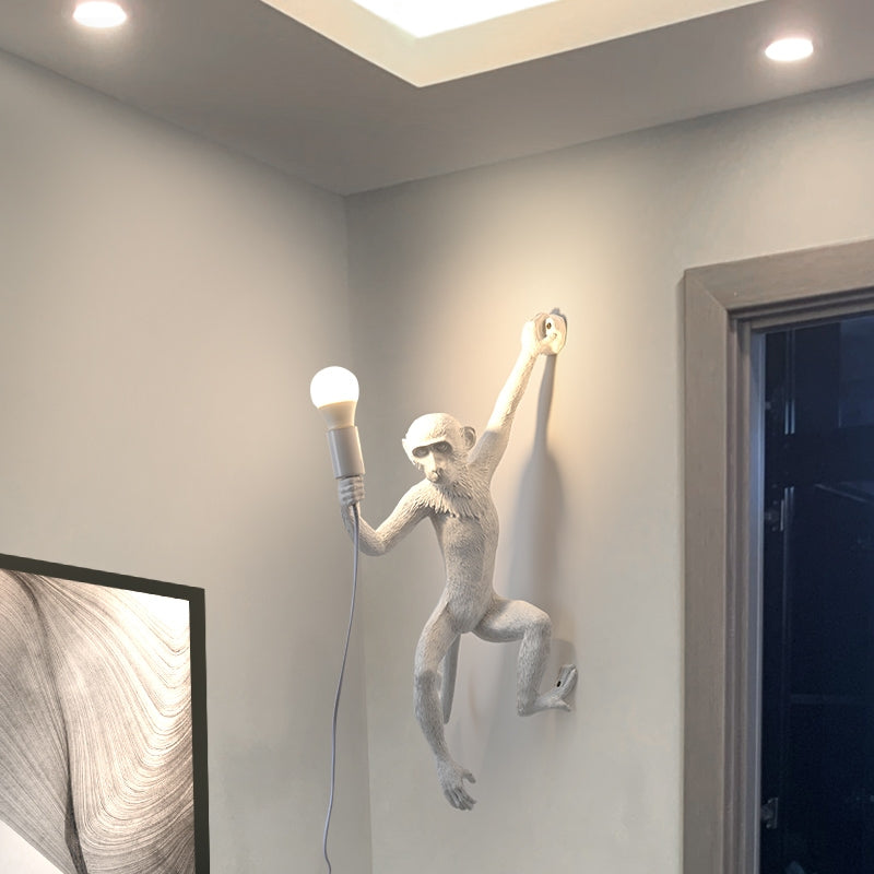 APPLIQUE DA PARETE STILE MODERNO SCIMMIA E44