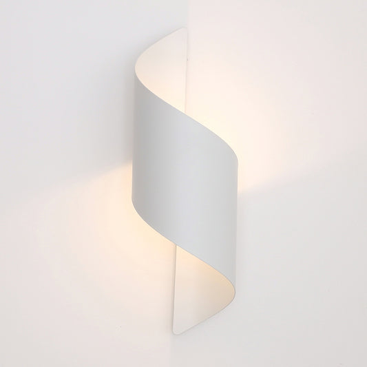 APPLIQUE DA PARETE STILE MODERNO NASTRO E53