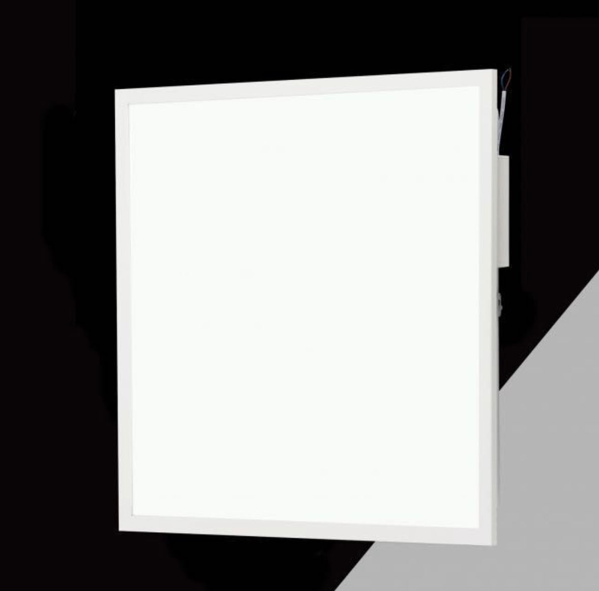 Pannello LED da Incasso 60x60 40W 4800LM, 3 Colori Selezionabili 3000K 4000K 6500K, Plafoniera LED Quadrata 595x595mm, Fascio 120°, CRI>80, Ultrasottile 32mm, 1 Pezzo, P595-40W-3C