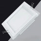 Faretto LED da Incasso Quadrato 9W 780LM, 3 Colori Selezionabili 3000K 4000K 6500K, Pannello LED 120x120mm, Foro 95x95mm, Fascio 120°, CRI≥80, 1 Pezzo, P-94E-Q3C