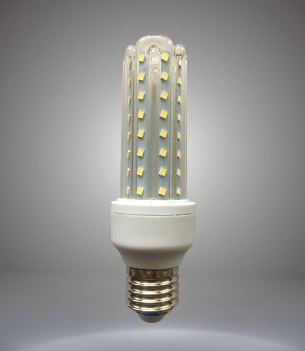 Lampadine LED E27 12W, Confezione da 10 Pezzi, 1200LM, 3000K/4000K/6500K, Luce Calda, Naturale e Fredda, Lampadina LED a U, CRI>80, Illuminazione 360°, Risparmio Energetico, Modello E27-U-12W