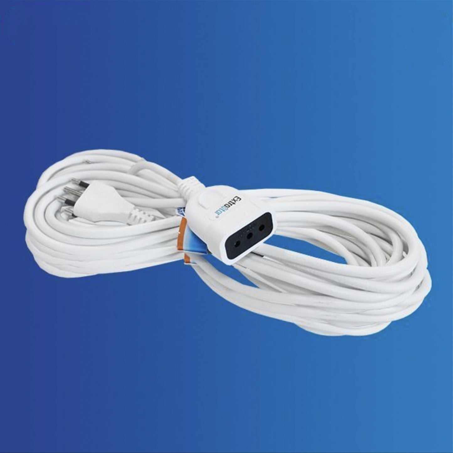 Prolunga Elettrica Lineare 15 m 16A, Cavo 3×1,5 mm², Spina Europea 2P+T, Presa Italiana, Uso Domestico e Ufficio – X203063-15M