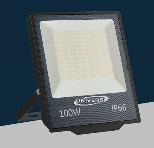 Faretto LED da Esterno IP66 GN116 – 30W / 50W / 100W / 200W, CCT Switch 3000K 4000K 6500K, Faro LED Impermeabile, Corpo in Alluminio, Luce Potente per Giardino Cortile Garage