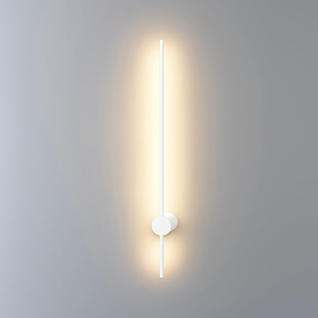 Applique LED 12W CCT 3000K-4000K-6500K, Lampada da Parete Moderna Interno, Luce Calda Naturale Fredda, IP20, Nero/Bianco AQ22