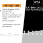 Catena Luminosa E27 Esterno IP54 con Portalampada, Collegabile, per Giardino Terrazzo Festa – Varianti 10 e 15 Luci Nero/Bianco P01-S01