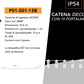 Catena Luminosa E27 Esterno IP54 con Portalampada, Collegabile, per Giardino Terrazzo Festa – Varianti 10 e 15 Luci Nero/Bianco P01-S01