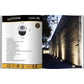 Faretto da Incasso a Terra LED IP67, 3W-18W 3000K/4000K/6500K, Lampada da Terra da Esterno in Alluminio e Vetro Temperato, per Giardino, Vialetto, Piscina, Terrazza ES08