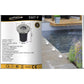 Faretto da Incasso a Terra LED IP65 1.5W 120LM, Lampada da Terra da Esterno in Alluminio e Vetro Temperato Ø65mm– ES07