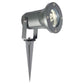 Faretto da Giardino con Picchetto GU10 IP65 60W, Lampada da Terra per Esterni in Alluminio, Orientabile, per Giardino, Vialetto, Terrazza – Nero/Grigio/Bianco ES12
