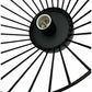 TEKHOME Plafoniera E27 a soffitto a forma di cesta, Max 60W, Corpo bianco in metallo, Interno, Modello C70
