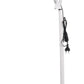 Lampada da Terra – Piantana Regolabile con Braccio Orientabile, Attacco E27, Max 60W, Design Moderno per Studio, Ufficio e Soggiorno D15