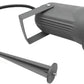 Faretto da Giardino con Picchetto GU10 IP65 60W, Lampada da Terra per Esterni in Alluminio, Orientabile, per Giardino, Vialetto, Terrazza – Nero/Grigio/Bianco ES12