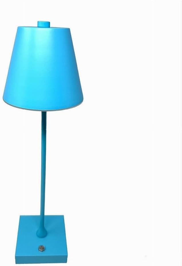 Lampada da Tavolo Ricaricabile LED  – Senza Fili, 3 Temperature di Colore, Dimmerabile Touch, USB, Moderna per Ristorante, Camera, Comodino D27-3C