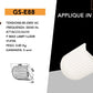 Applique in Gesso da Parete, Attacco GU10, Verniciabile, Design Moderno Minimal, Lampada da Muro per Interni, IP20 GS-E88