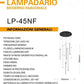 Lampadario Cascata moderno 105w  bianco/nero LP-45