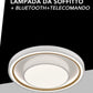 TEKHOME Plafoniera a led 35 watt tonda tecnologia CCT tre colorazione di luce gestibile con telecomando e App lampada da soffitto PN-31-3C