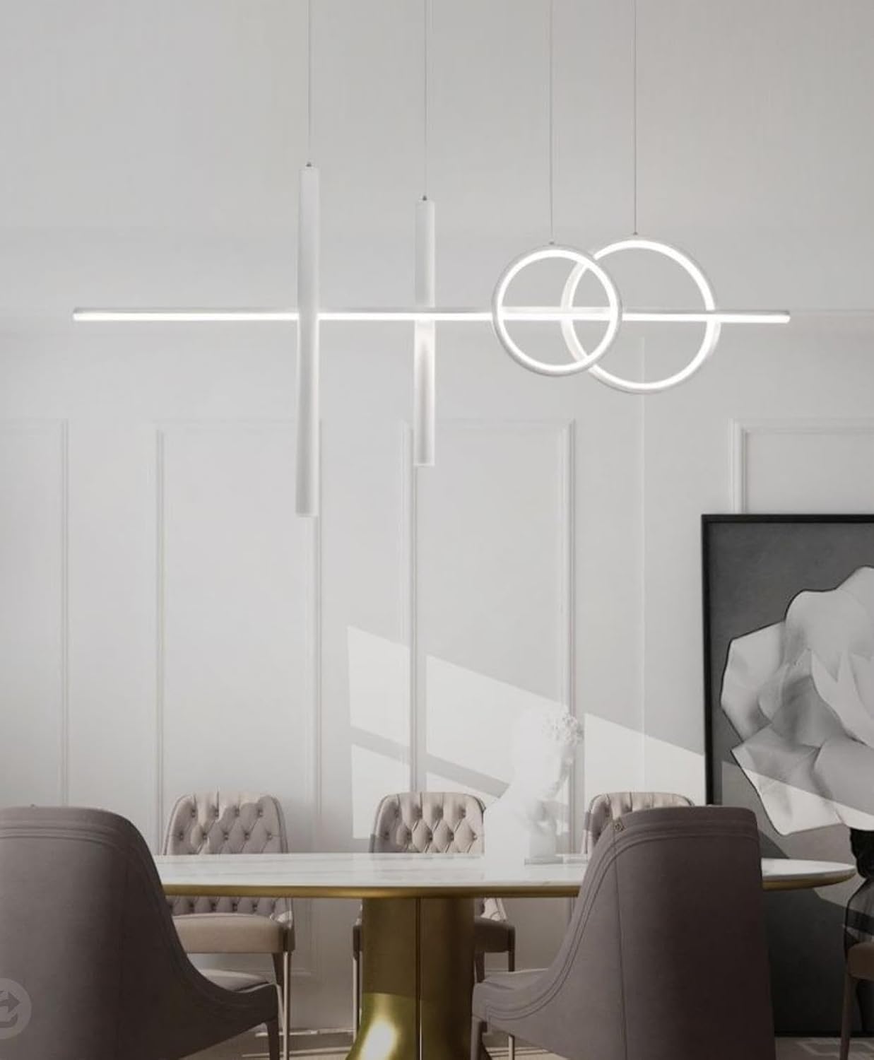 Lampadario a Sospensione LED Lunaris 48W LP-42