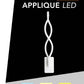 TEKHOME Applique da Parete LED a 3 Luci con Regolazione Colore CCT 3000K-6500K, Design Moderno, 9W 720LM, IP20, Bianco, per Interni, con Interruttore a 3 Temperature Colore E16