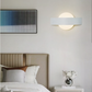 TEKHOME Applique da Parete LED Moderna con Regolazione Colore 3000K-6500K, Design Rotondo, 8W 600LM, 240°, IP20, Disponibile in Bianco e Nero, con Interruttore a 3 Temperature Colore E17