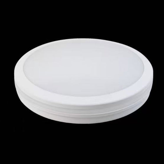 Plafoniera LED IP65 29W CCT 3000K-4000K-6500K Ø235mm, Lampada da Soffitto per Interno/Esterno, Ultra Luminosa 3940LM, Colore Nero/Bianco, ESS-02