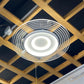TEKHOME Plafoniera Lampadario da soffitto a led con Luci cerchio tonda Design Stile Moderno Lampada per Camera Cucina Salotto Locali Commerciali C40