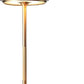 Lampada da Tavolo LED Ricaricabile 3W – Touch Dimmer, 3 Temperature di Colore 3000K/4500K/6000K, Luce Notturna Moderna in Alluminio, Senza Fili – Nero/Oro D38
