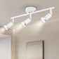 TEKHOME Faretti LED da Soffitto 3Luce Bianco - Lampada da Soffitto Orientabili Plafoniera Faretto Parete Moderna GU10 Luci da Soffitto per Soggiorno Corridoio Camera Cucina, Lampadina Non Incluse C72