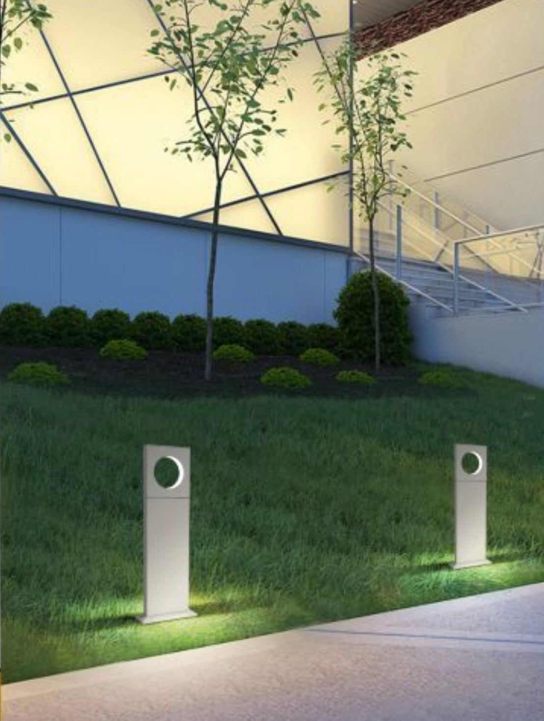 Lampada da Giardino LED 12W IP65 in Alluminio, Paletto da Esterno per Vialetti e Cortili, Luce Bianco Caldo/Naturale/Freddo – ES60