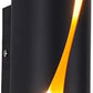 TEKHOME Applique da Parete Moderna 2×G9, Lampada da Muro Design Nero e Dorato, Senza Lampadina Inclusa, in Alluminio e Ceramica, per Camera da Letto, Soggiorno e Corridoio E31-N