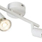 TEKHOME Faretto Moderno - 2 luce - H 100mm - Bianco - Moderno - Soggiorno I Camera da letto I Sala da Pranzo I Cucina C72-B2