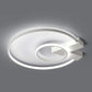 TEKHOME Lampada da soffitto a LED 50 cm 32 W Lampada da soggiorno Lampadario in ferro battuto PN-04