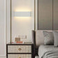 Applique da Muro LED 15W Bianca Rettangolare, Lampada da Parete Moderna in Alluminio Verniciato, 3000K-6500K Regolabile, per Camera da Letto, Soggiorno, Corridoio E57-B3C