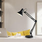 Lampada da Scrivania Orientabile E27 in Metallo – Lampada da Tavolo Moderna con Braccio Regolabile, Base Stabile, per Studio, Ufficio, Cameretta D11