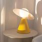 Lampada da Tavolo E27  – Design Moderno con Paralume Inclinato, Lampada da Comodino in Metallo, per Camera da Letto, Soggiorno, Studio   D13