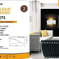 TEKHONE Applique in Gesso da Parete Moderna Biemissione, Verniciabile, Attacco 2xG9, Luce Decorativa per Soggiorno Camera Corridoio – GS-E73