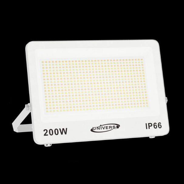 Faro LED Esterno CCT IP66 – 10W/20W/30W/50W/100W/200W – Selettore 3000K-4000K-6500K – Faretto LED da Esterno in Alluminio, Bianco o Grigio FT01