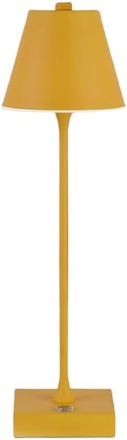 Lampada da Tavolo Ricaricabile LED  – Senza Fili, 3 Temperature di Colore, Dimmerabile Touch, USB, Moderna per Ristorante, Camera, Comodino D27-3C