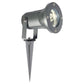 Faretto da Giardino con Picchetto GU10 IP65 60W, Lampada da Terra per Esterni in Alluminio, Orientabile, per Giardino, Vialetto, Terrazza – Nero/Grigio/Bianco ES12