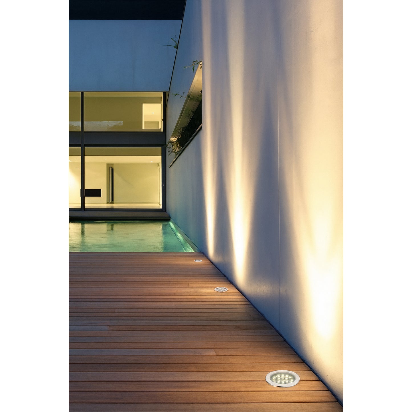 Faretto da Incasso a Terra LED IP67, 3W-18W 3000K/4000K/6500K, Lampada da Terra da Esterno in Alluminio e Vetro Temperato, per Giardino, Vialetto, Piscina, Terrazza ES08