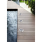 Faretto da Incasso a Terra LED IP67, 3W-18W 3000K/4000K/6500K, Lampada da Terra da Esterno in Alluminio e Vetro Temperato, per Giardino, Vialetto, Piscina, Terrazza ES08