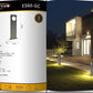 Lampada da Giardino LED 12W IP65 in Alluminio, Paletto da Esterno per Vialetti e Cortili, Luce Bianco Caldo/Naturale/Freddo – ES60