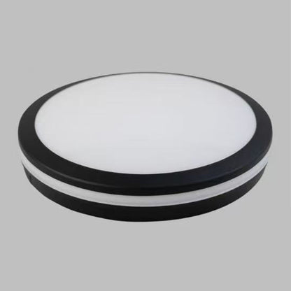 Plafoniera LED IP65 29W CCT 3000K-4000K-6500K Ø235mm, Lampada da Soffitto per Interno/Esterno, Ultra Luminosa 3940LM, Colore Nero/Bianco, ESS-02