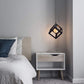 Lampadario modermo a sospensione senza lampadina E 27, in ferro stile moderno  A24
