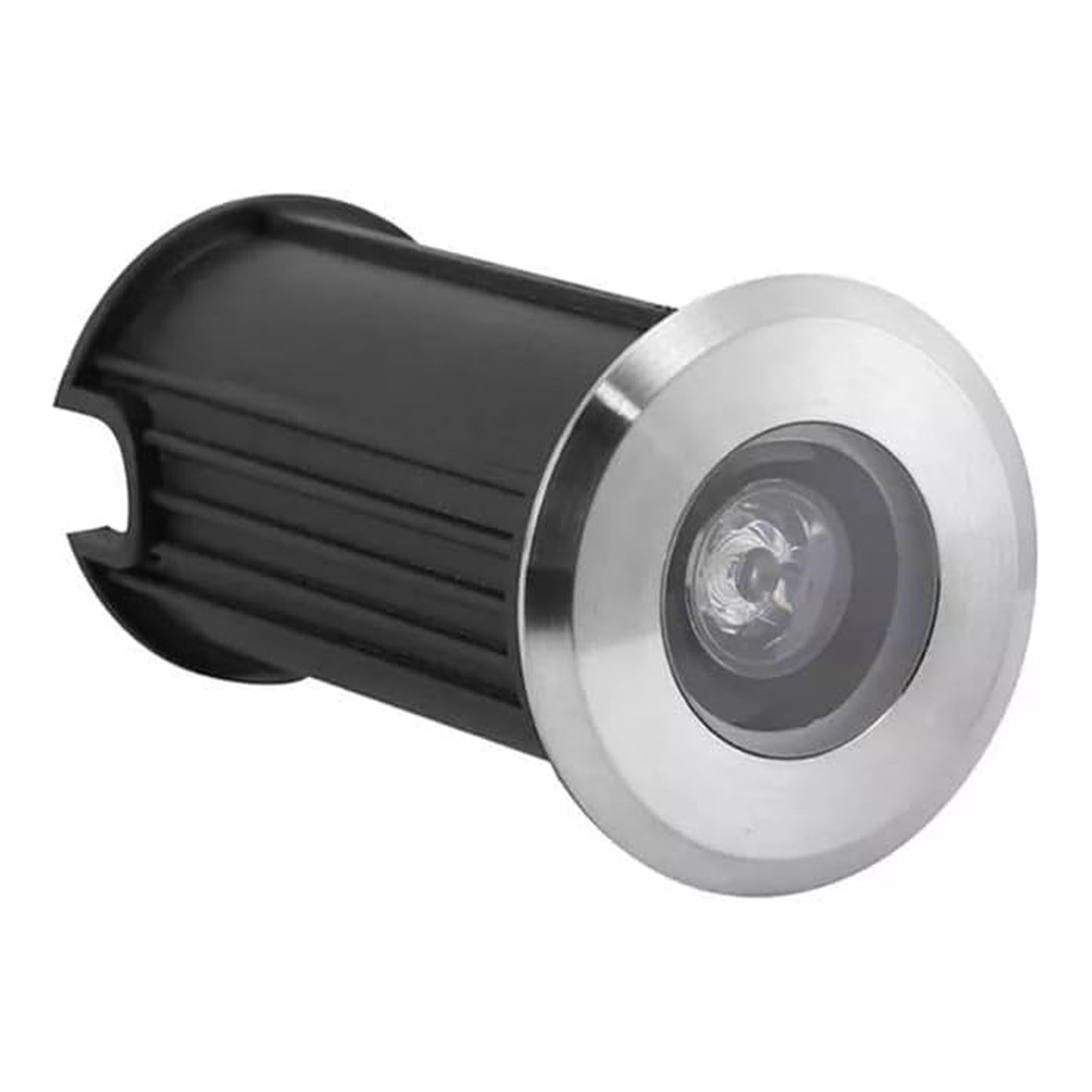 3 Pezzi – Faretti da Incasso LED da Esterno IP68 1W 12V-24V – Luci da Terra per Giardino/Sentiero/Prato – Acciaio 304 + Vetro – Colori Disponibili ES41