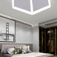 TEKHOME Plafoniera LED 3D Moderna 37W Dimmerabile con Telecomando, Luce Soffitto Geometrica a Forma di Cubo, 6500K-3000K, 2960LM, 50x57.5cm, Bianco, per Camera da Letto Soggiorno Corridoio C52-B3C