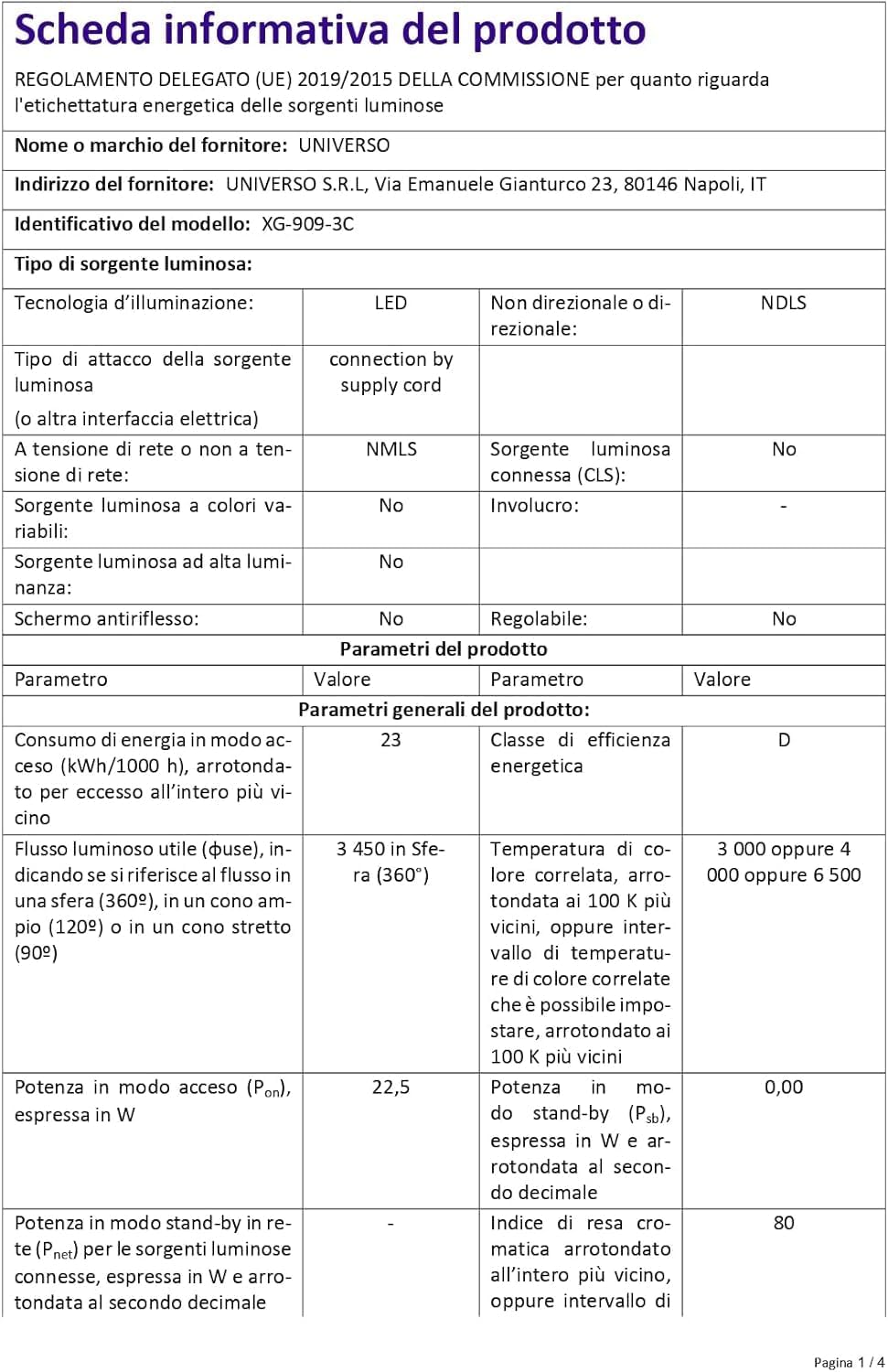 Plafoniera LED 23W IP65 CCT 3000K-4000K-6500K, Lampada LED da Soffitto Rotonda Impermeabile 3450LM in ABS+PC, per Bagno, Corridoio, Garage e Esterno – Bianco/Nero  XG-909