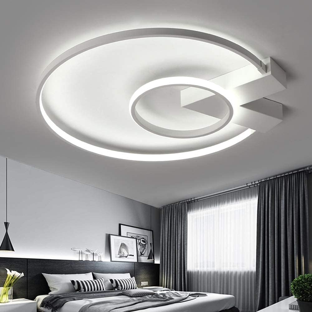 TEKHOME Lampada da soffitto a LED 50 cm 32 W Lampada da soggiorno Lampadario in ferro battuto PN-04